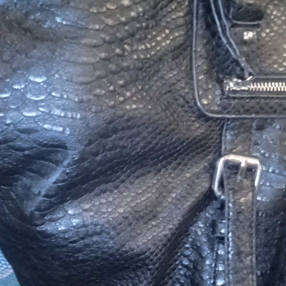 Nine West Python Embossed Tote - image 4